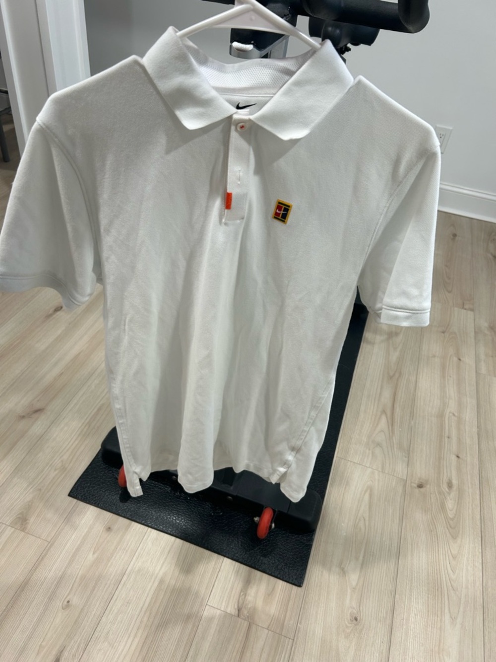 Nike Court White Polo